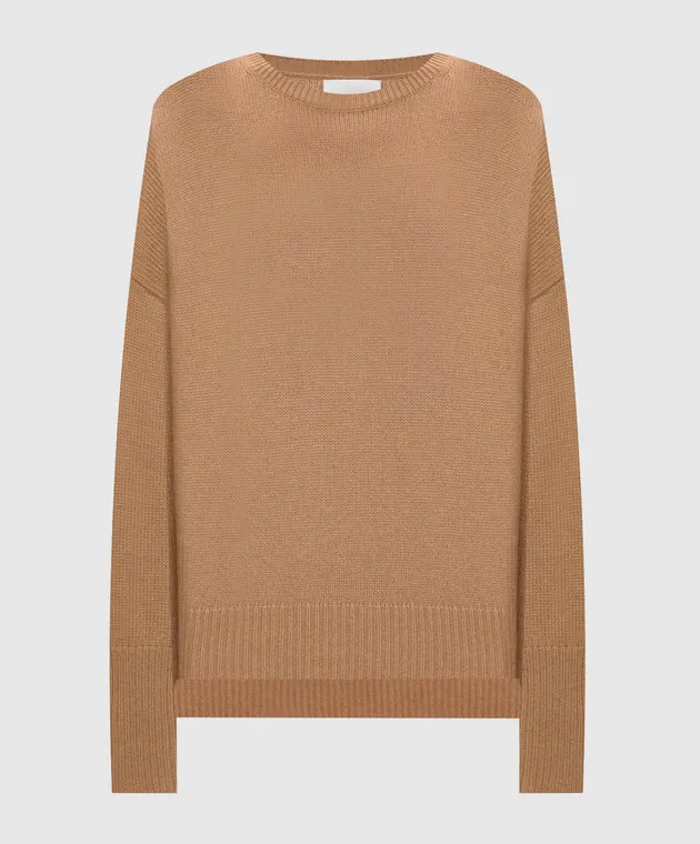 LISA YANG Mila cashmere sweater in brown