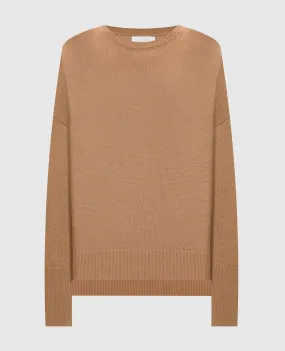 LISA YANG Mila cashmere sweater in brown