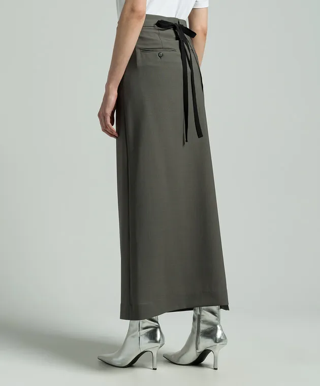 Maison Margiela MM6 Gray skirt made of wool