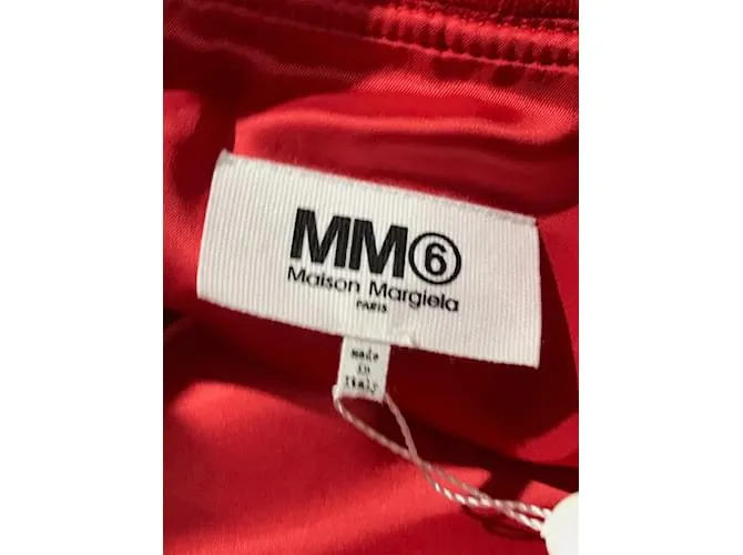 MAISON MARTIN MARGIELA Chaquetas T.ÉL 40 Lana Roja 