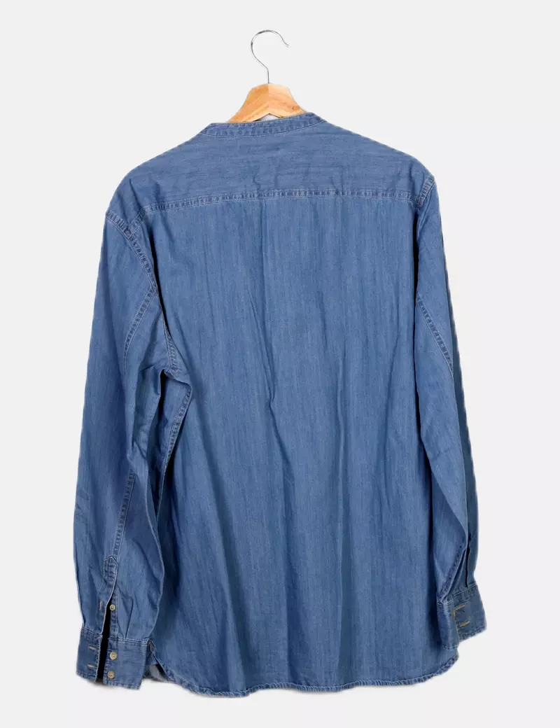 Mango Camisa denim básica