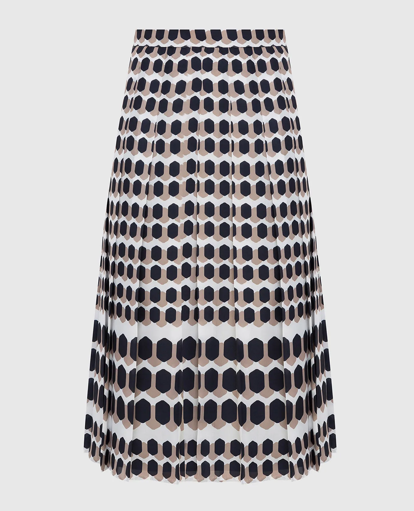 Marina Rinaldi Geometric print skirt