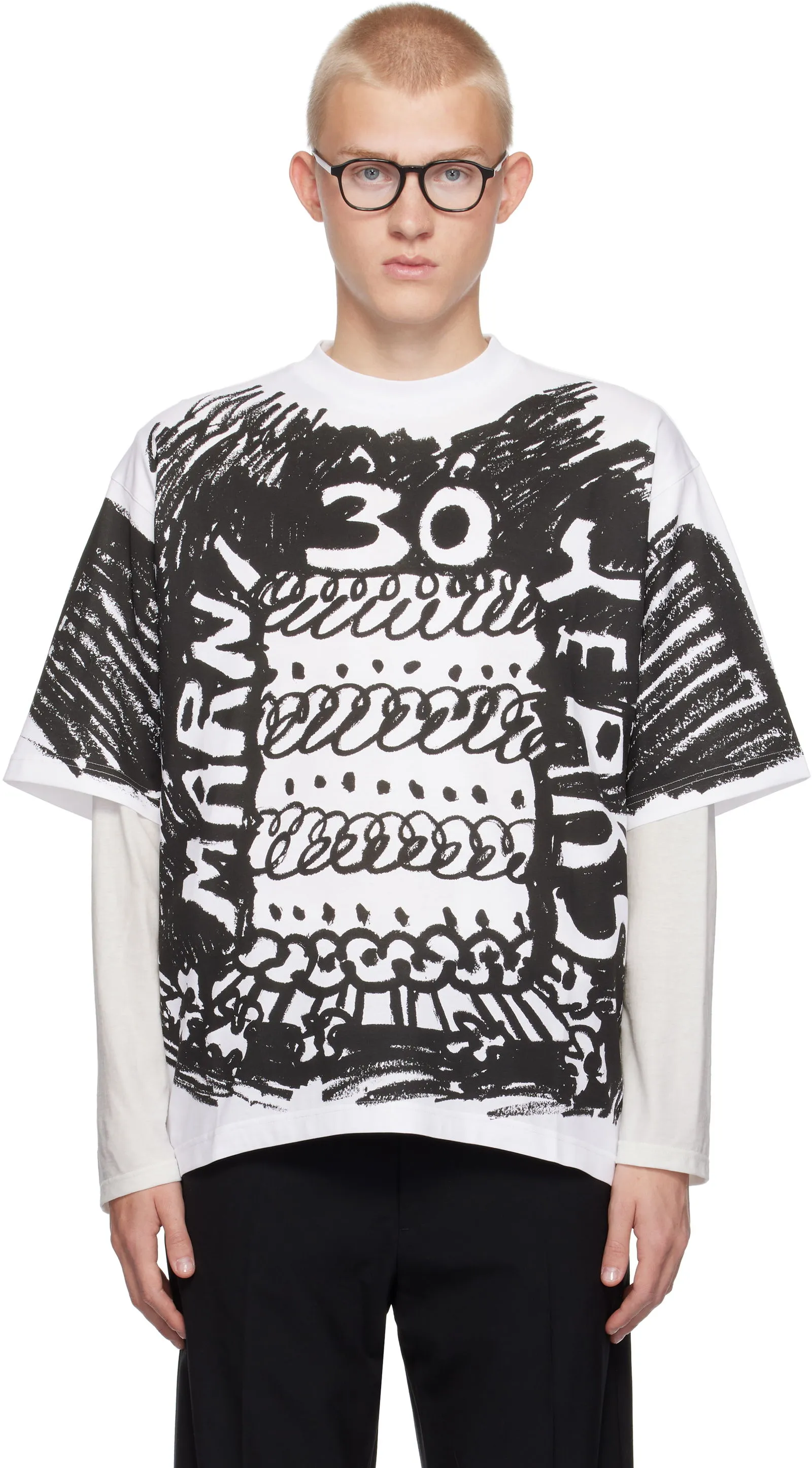 Marni White 30th Anniversary T-shirt