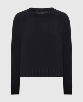 Max Mara Weekend GABBIA blue wool sweater