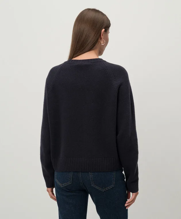 Max Mara Weekend GABBIA blue wool sweater