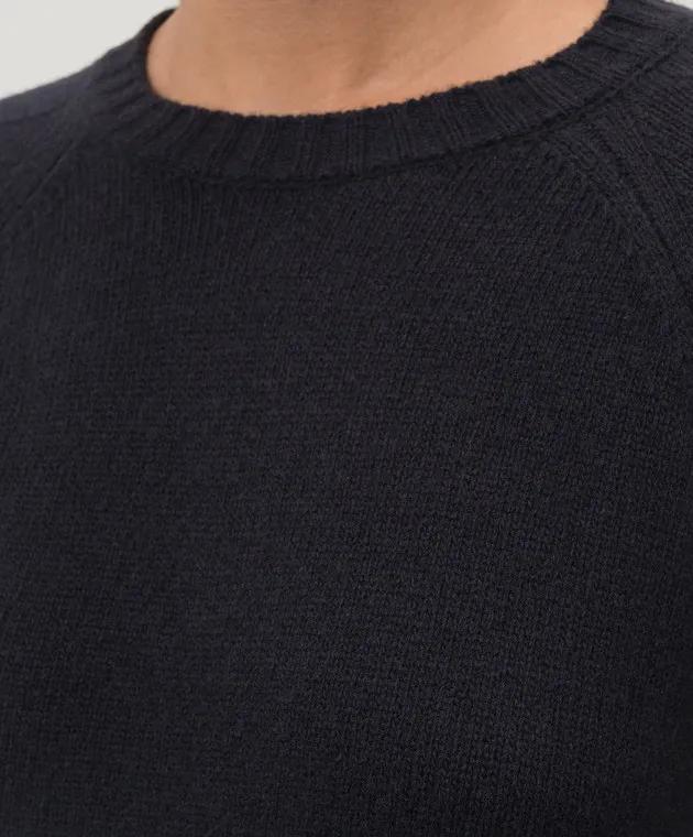 Max Mara Weekend GABBIA blue wool sweater