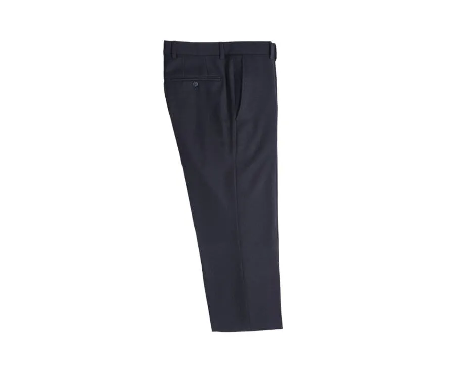 Men's Black Suit Trousers - LAZARE