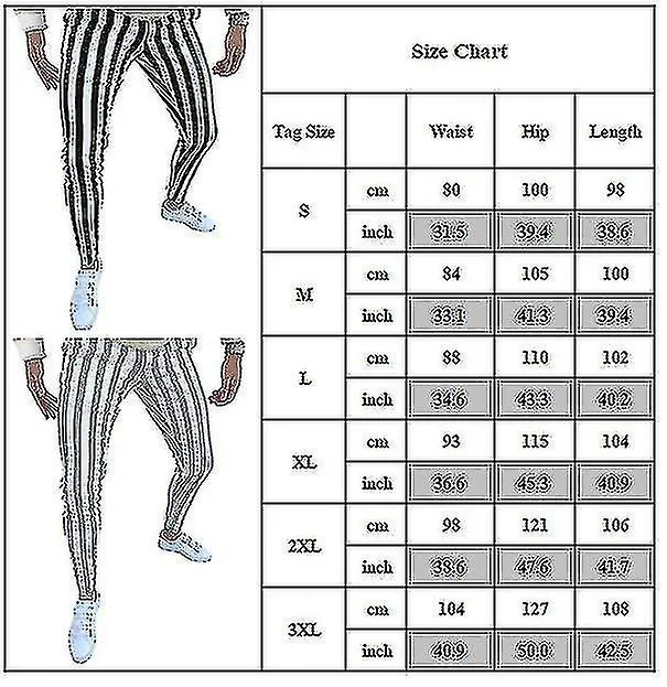 Mens Striped Printed Slim Fit Dress Pants Cotton Long Trousers With Pockets