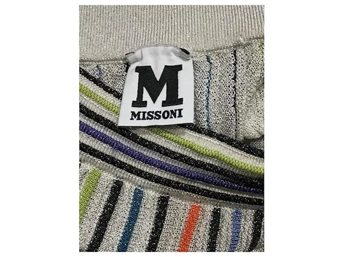 MISSONI Chaquetas T.IT 40 Sintético Plata 