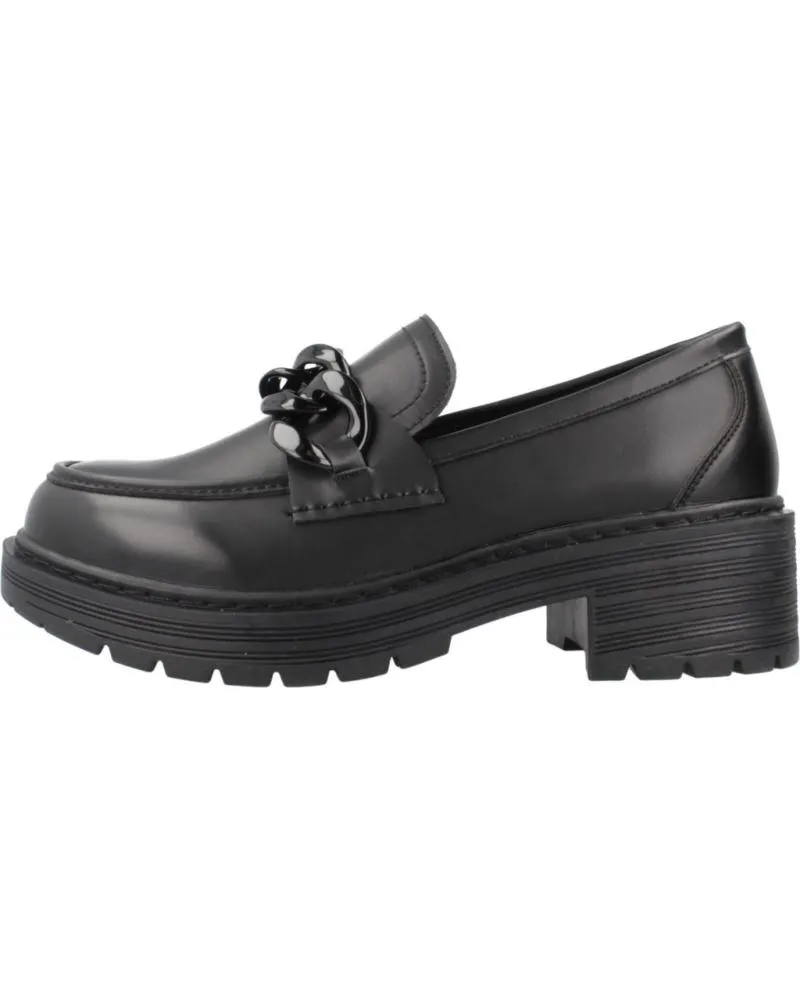 Mocasines CHIKA10  de Mujer MOCASINES MUJER MODELO DALLAS 05 FE COLOR  NEGRO