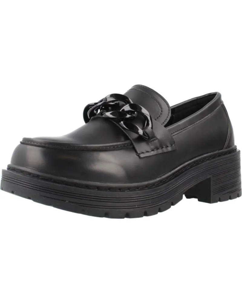 Mocasines CHIKA10  de Mujer MOCASINES MUJER MODELO DALLAS 05 FE COLOR  NEGRO