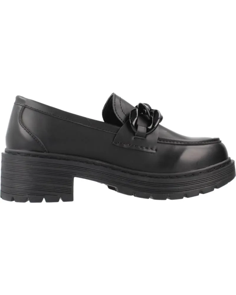 Mocasines CHIKA10  de Mujer MOCASINES MUJER MODELO DALLAS 05 FE COLOR  NEGRO