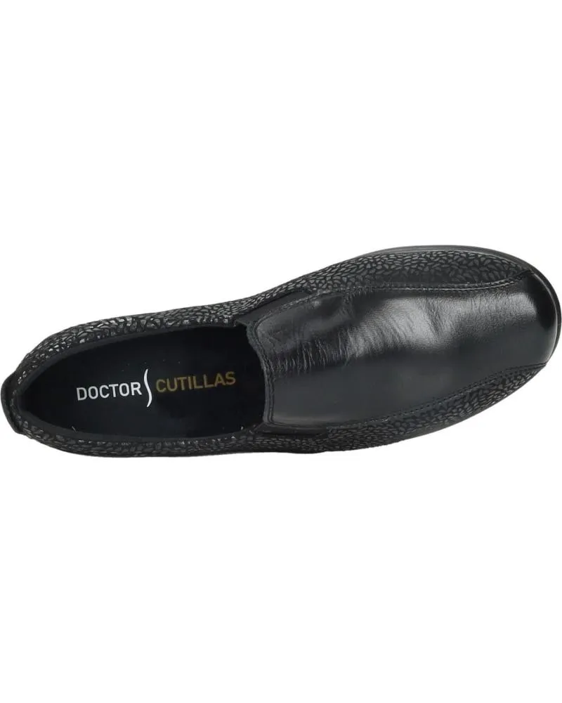 Mocasines D`CUTILLAS  de Mujer 77221  NEGRO