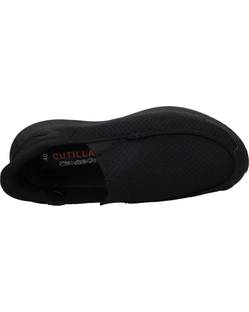 Mocasines de Hombre D`CUTILLAS 34230 NEGRO