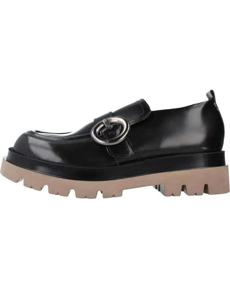 Mocasines de Mujer MJUS P92101 NEGRO