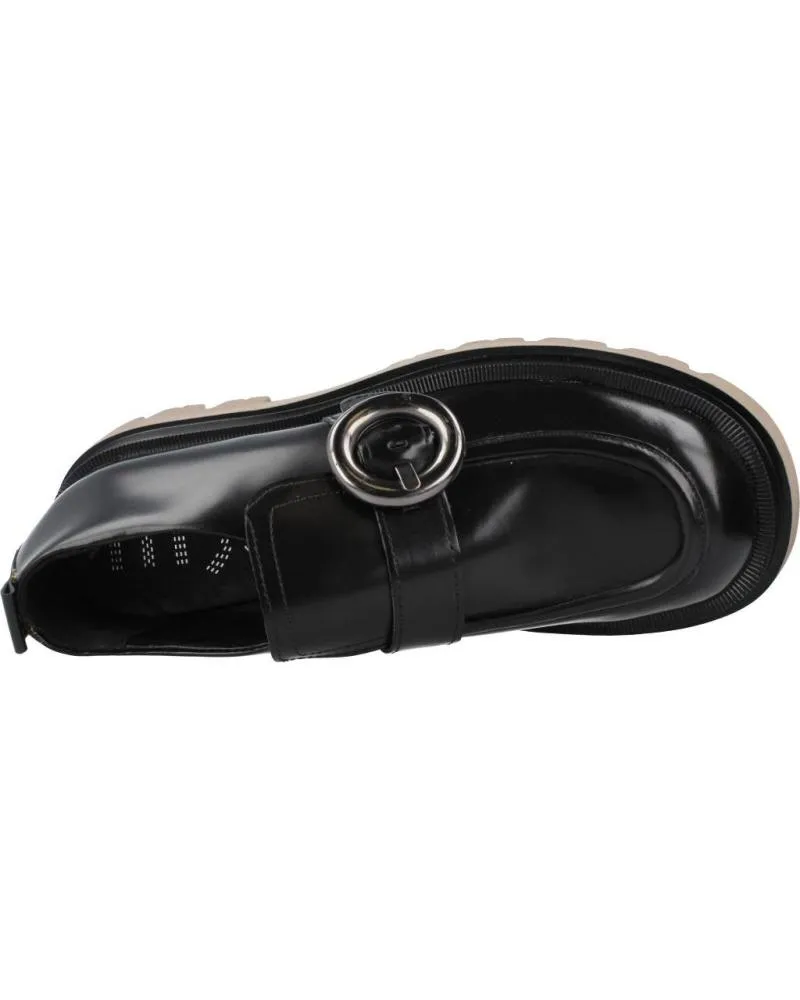 Mocasines de Mujer MJUS P92101 NEGRO