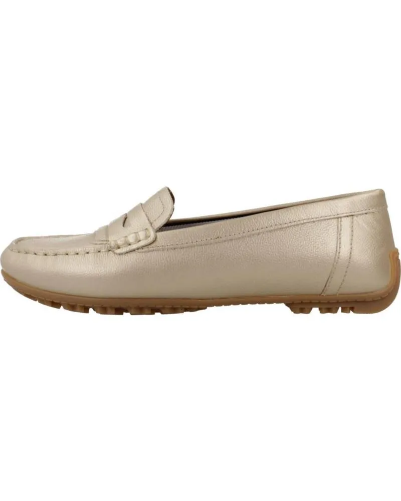 Mocasines GEOX  de Mujer MOCASINES MUJER MODELO B KOSMOPOLIS COLOR ORO  C2012