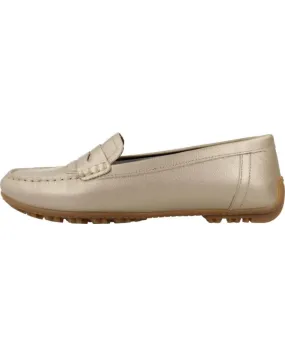 Mocasines GEOX  de Mujer MOCASINES MUJER MODELO B KOSMOPOLIS COLOR ORO  C2012