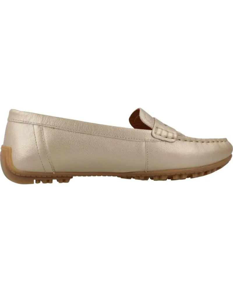 Mocasines GEOX  de Mujer MOCASINES MUJER MODELO B KOSMOPOLIS COLOR ORO  C2012