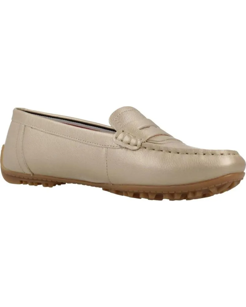 Mocasines GEOX  de Mujer MOCASINES MUJER MODELO B KOSMOPOLIS COLOR ORO  C2012