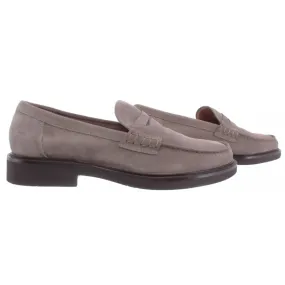 Mocasines Hombres DOUCAL'S Daino Taupe Gamuza Gris