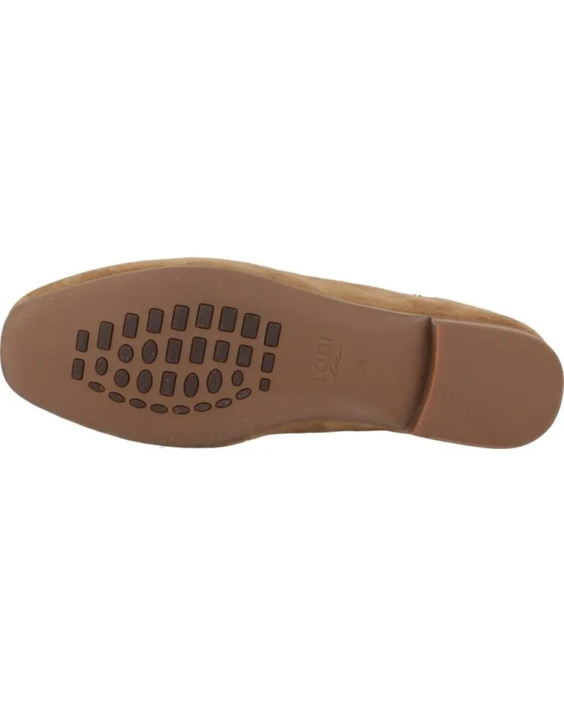 Mocasines LODI  de Mujer MOCASINES MUJER MODELO BE4771 COLOR MARRON  CAMEL