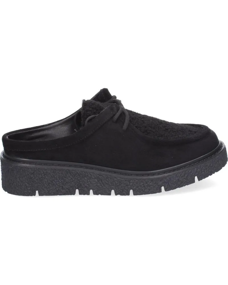 Mocasines PUNTOSALAO  de Mujer MOCASINES DE MUJER ESTILO WALLABEE COMODOS COLOR NEGRO YZ24-  VARIOS COLORES