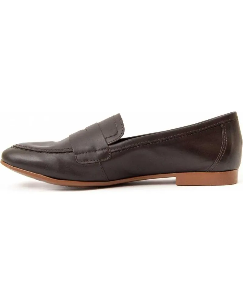 Mocasines PURAPIEL  de Mujer MOCCASIA2  BROWN