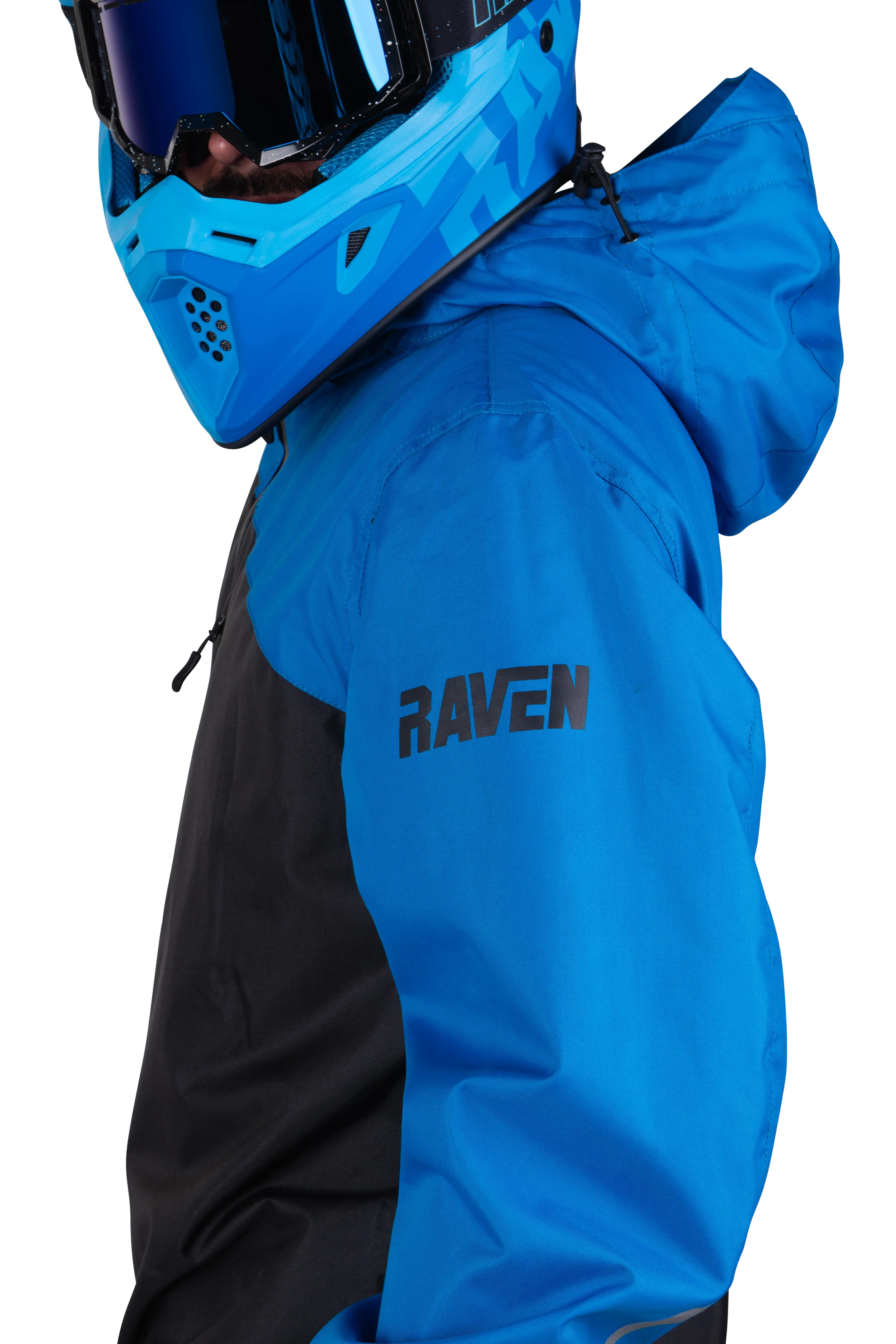 Mono Niño Raven Boondocker Negro-Azul 