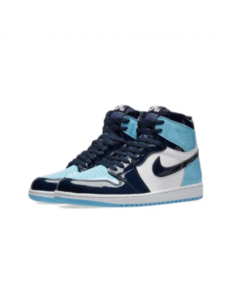 Nike Air Jordan 1 PATENT Azules