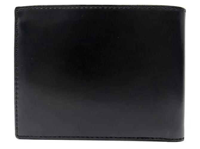 NUEVA CARTERA ST DUPONT LINE D 180003 Billetera de cuero negro 