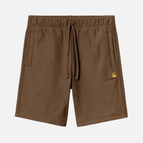 Pantalones Carhartt WIP American Script Sweat Short I031685.1ZD.XX