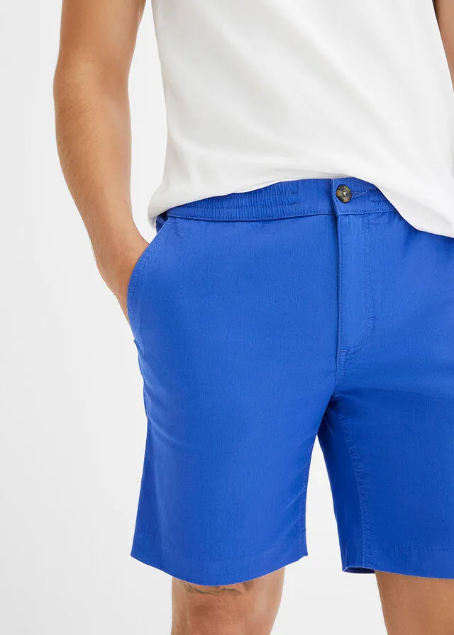 Pantalón corto elástico Azul zafiro