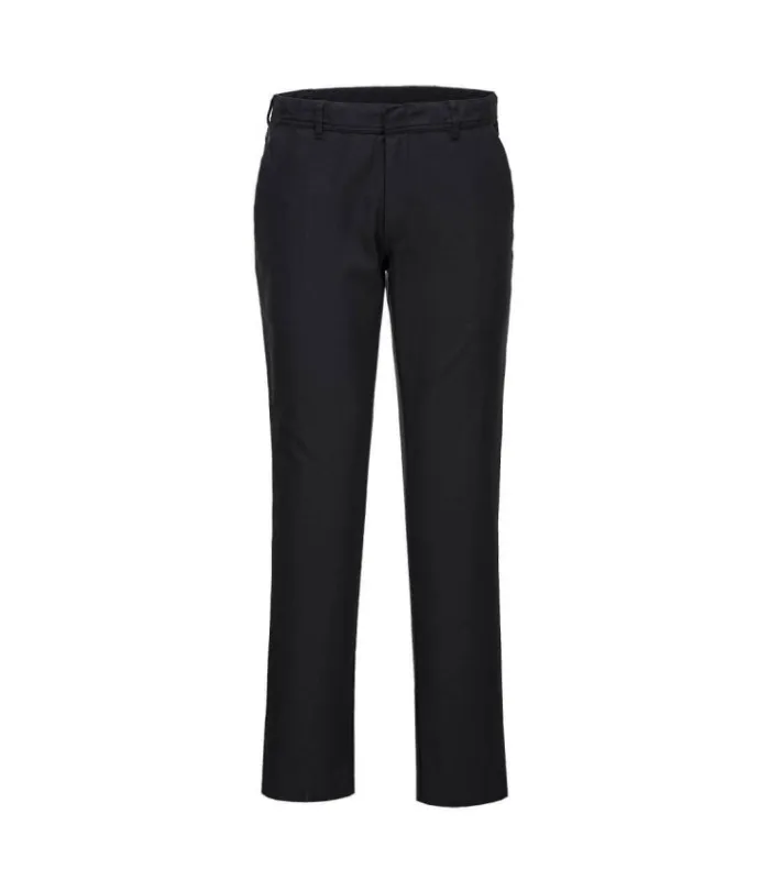 Pantalón de mujer estilo Chino elástico sarga algodón PORTWEST S235