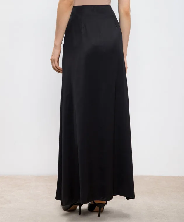 Peserico Black maxi skirt