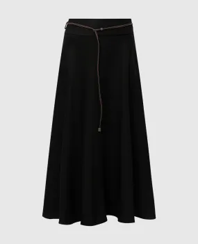 Peserico Black skirt with wool