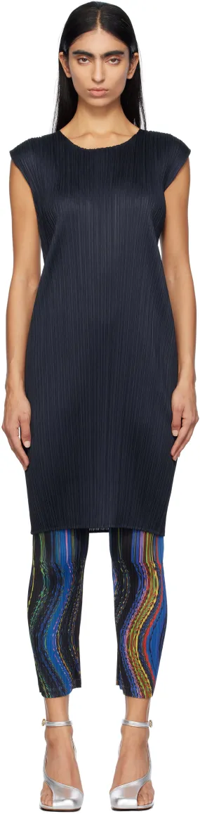 Pleats Please Issey Miyake Midi Dress