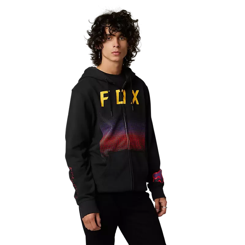 Polera para Hombre FOX CON ZIP FGMNT ZIP FLEECE [HTR GRAPH] 001