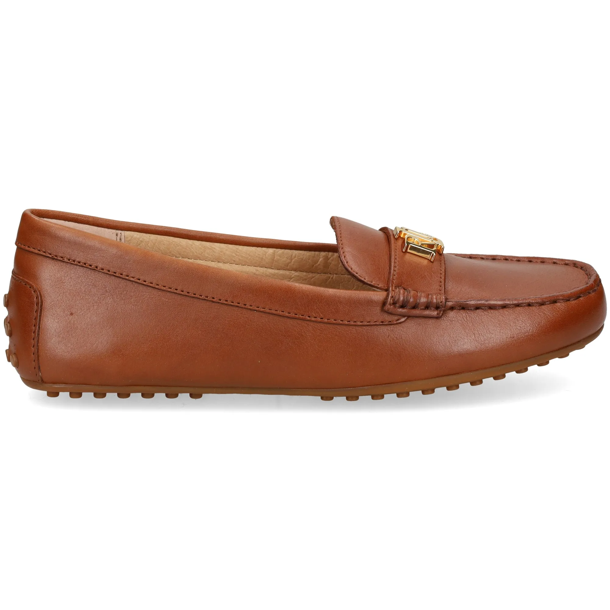 POLO RALPH LAUREN Mocasines de Mujer 002 SADDLE TAN