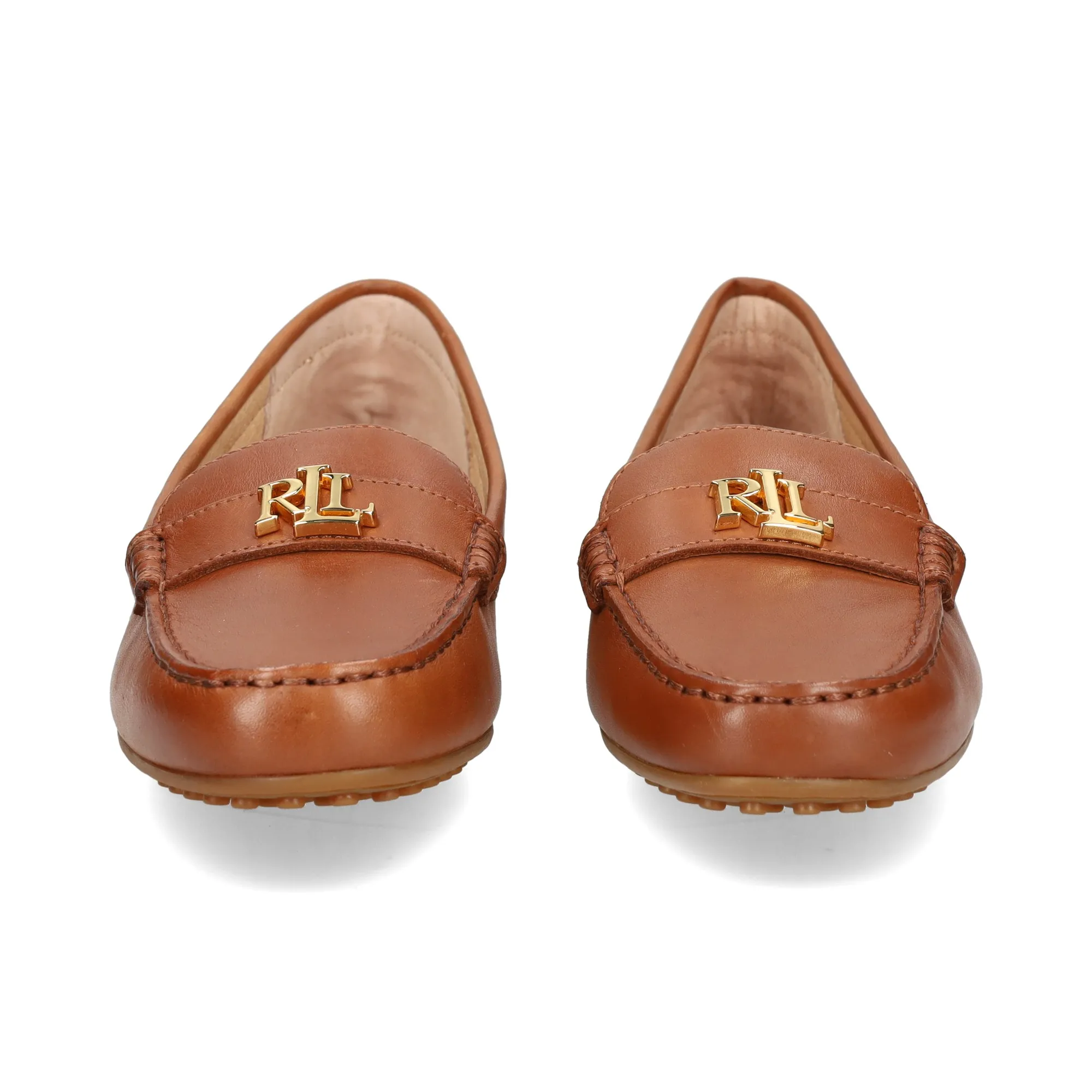 POLO RALPH LAUREN Mocasines de Mujer 002 SADDLE TAN