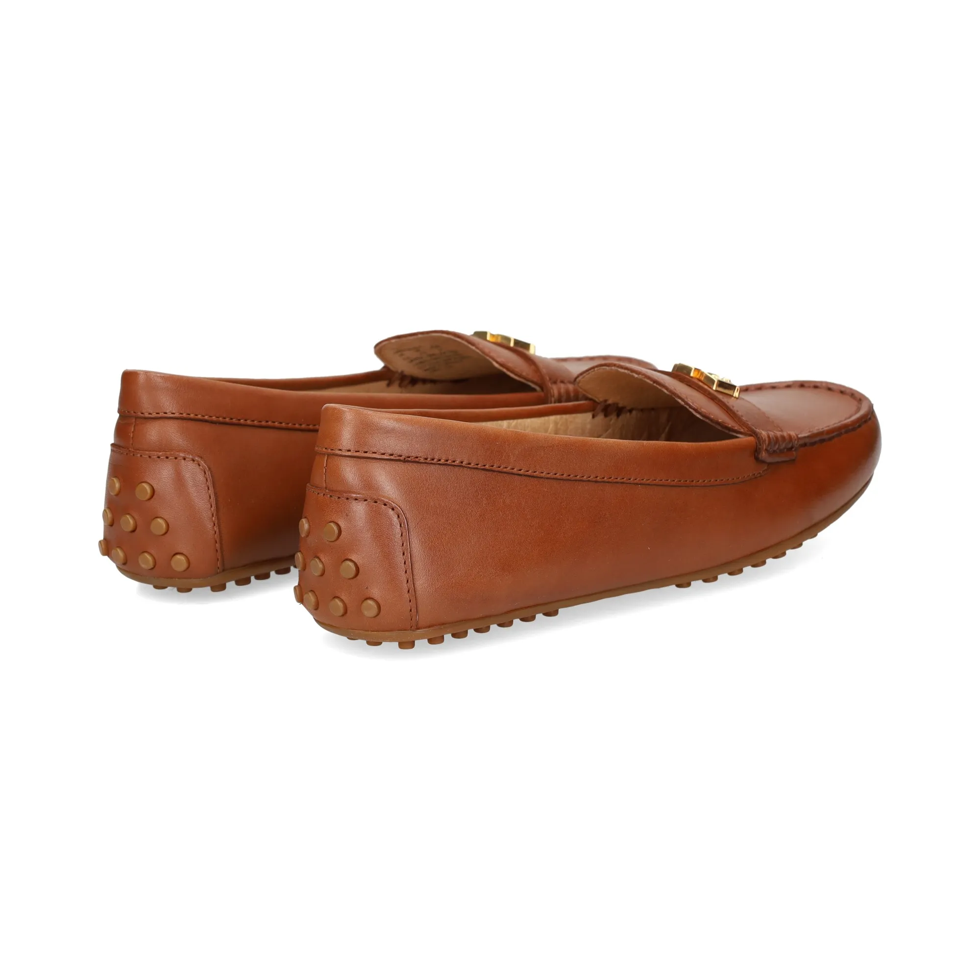 POLO RALPH LAUREN Mocasines de Mujer 002 SADDLE TAN