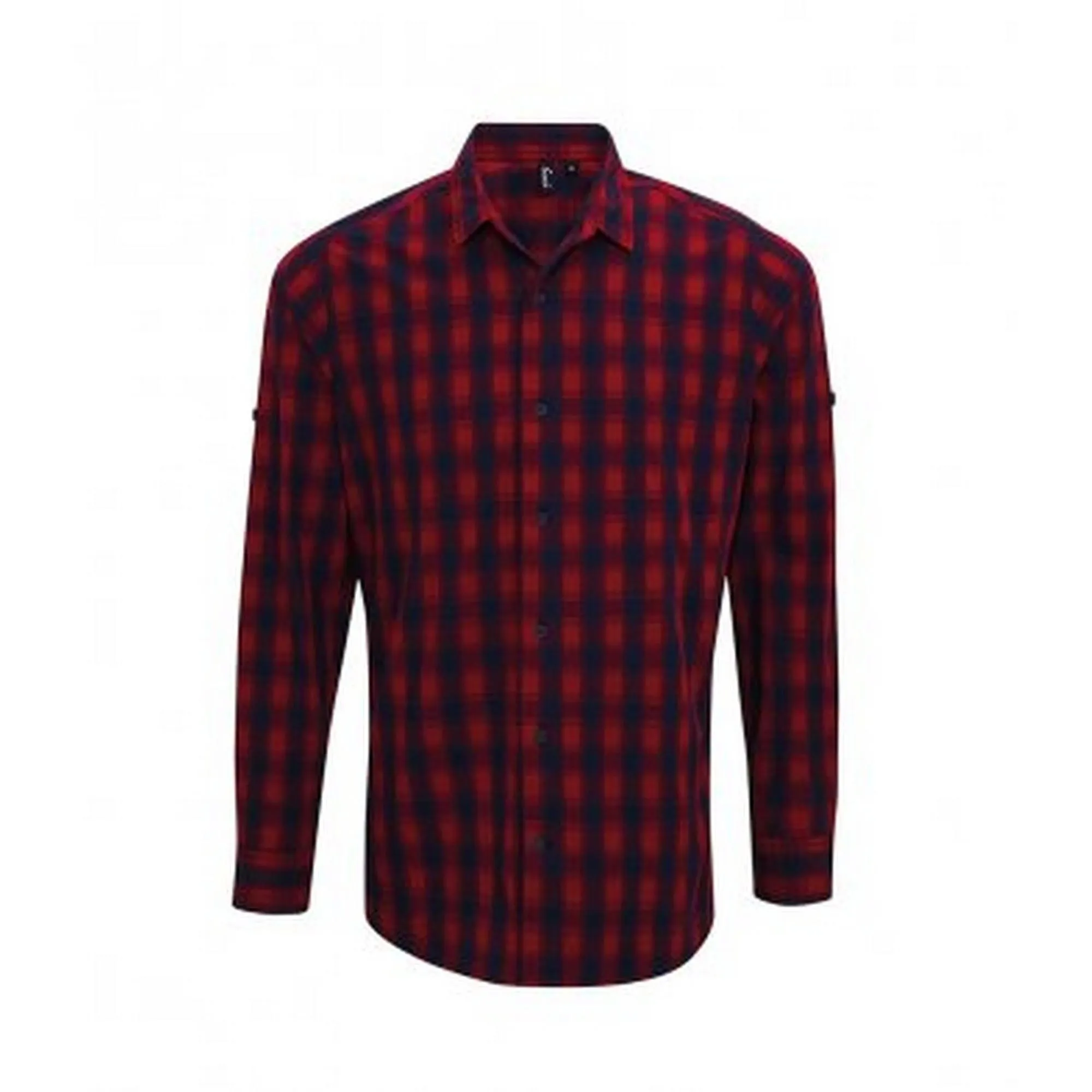 Premier Mulligan para hombre manga larga camisa