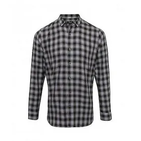 Premier Mulligan para hombre manga larga camisa