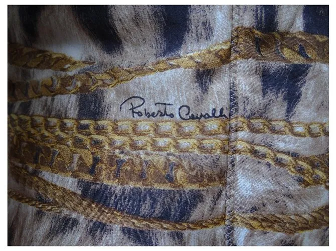 Roberto Cavalli Chaquetas Estampado de leopardo 