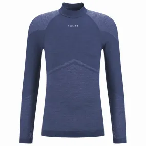 Ropa interior técnica Falke Wool Tech Longsleeved Shirt Trend Space Blue