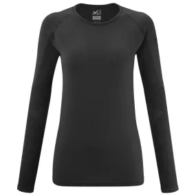 Ropa interior técnica Millet Drynamic Ls Tee W Black