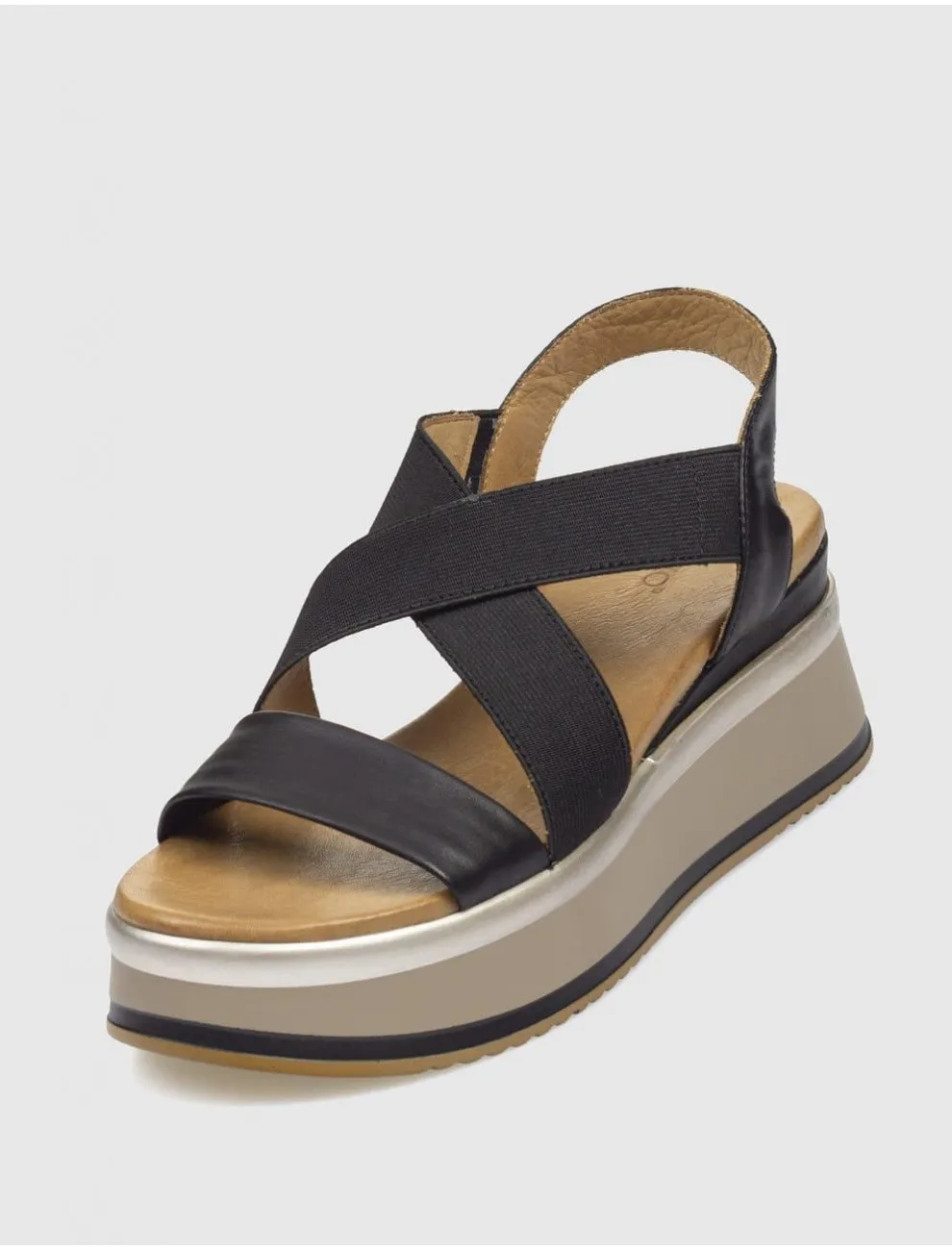 Sandalia Inuovo A98013 Negro