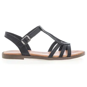 Sandalias/ descalzo mujer negro