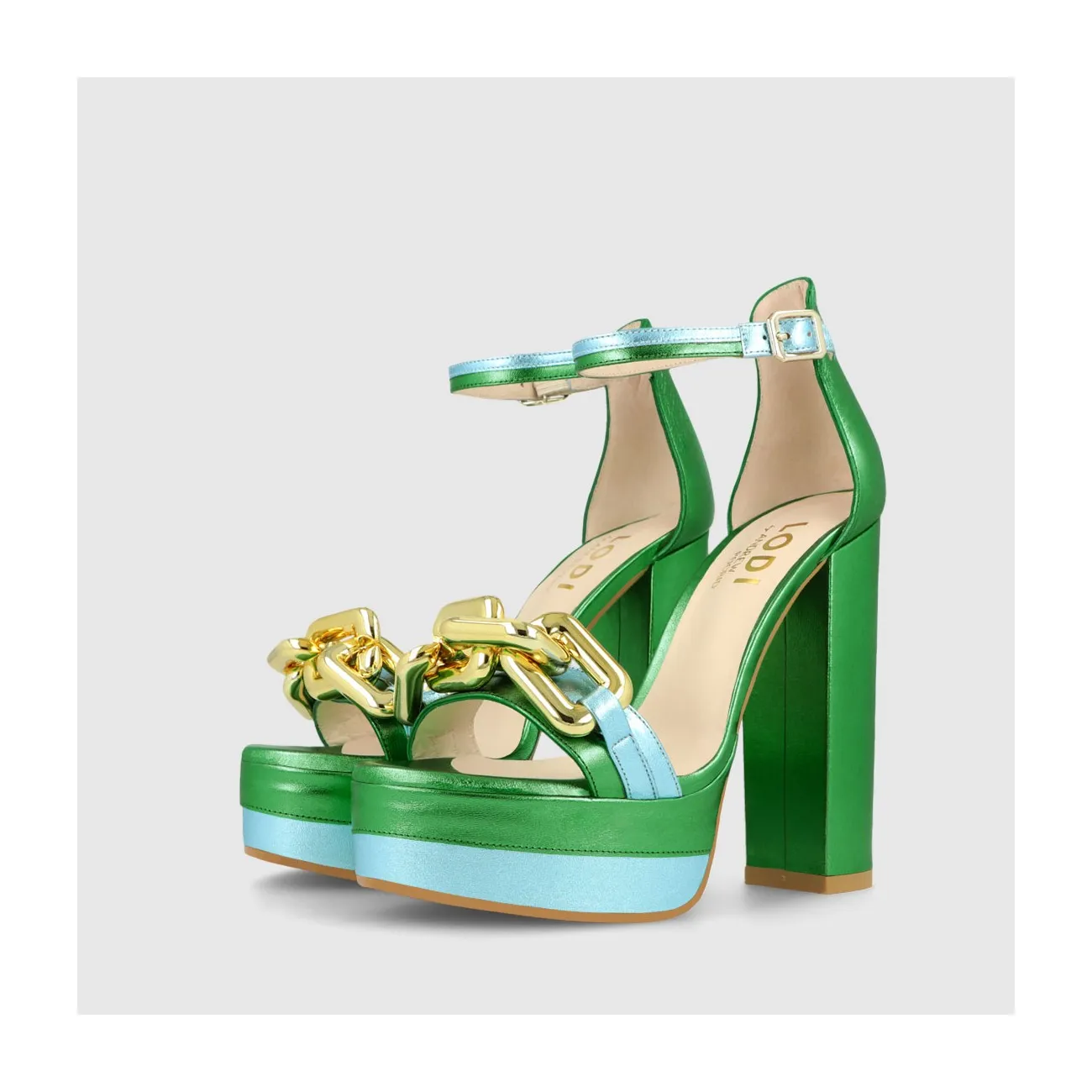 SANDALIAS VERDES XANDRI