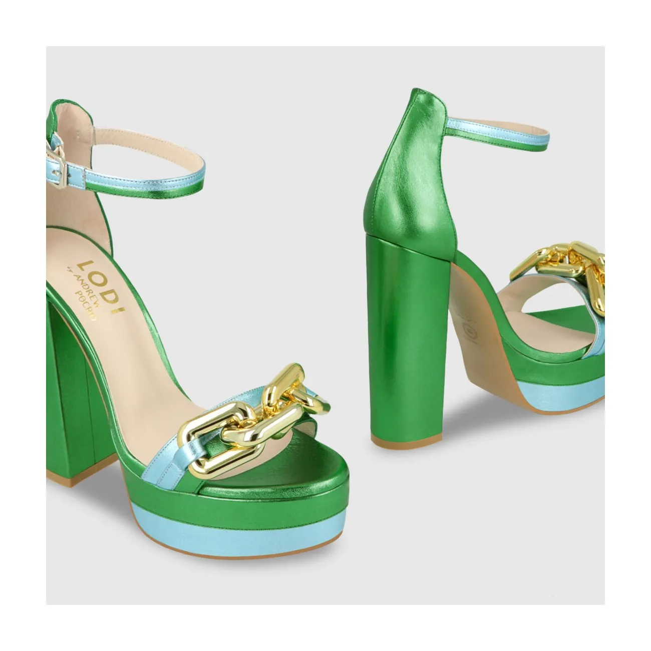 SANDALIAS VERDES XANDRI